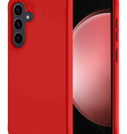 NoXx NoXx Samsung Galaxy S23 FE Hoesje Siliconen - Rood