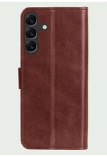 BASEY. Hoes Geschikt voor Samsung S23 FE Hoesje Bookcase Hoes Flip Case Book Cover - Hoesje Geschikt voor Samsung Galaxy S23 FE Hoes Book Case Hoesje - Bruin