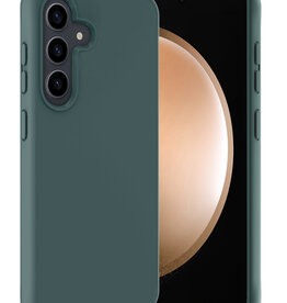 Nomfy Nomfy Samsung Galaxy S23 FE Hoesje Siliconen - Donkergroen