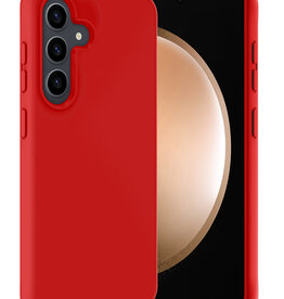Nomfy Nomfy Samsung Galaxy S23 FE Hoesje Siliconen - Rood