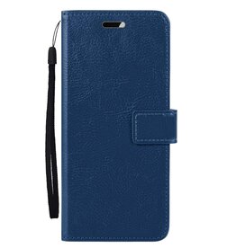 Nomfy Nomfy Samsung Galaxy S23 FE Hoesje Bookcase - Donkerblauw