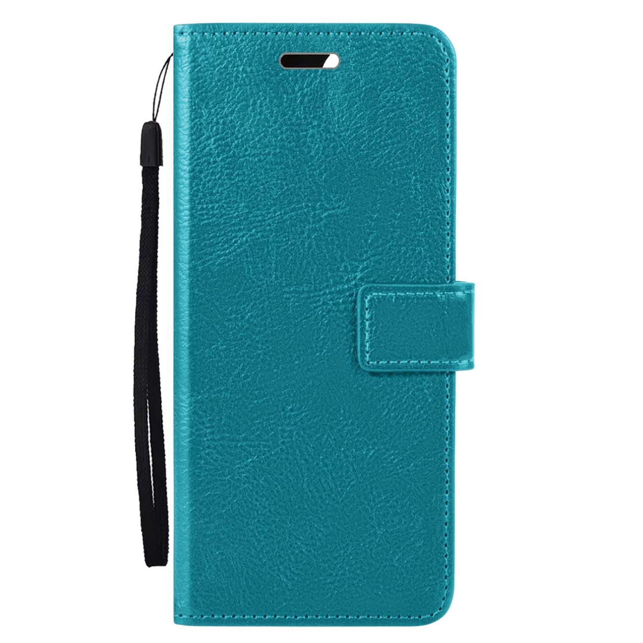 Nomfy Hoesje Geschikt voor Samsung S23 FE Hoes Bookcase Flipcase Book Cover - Hoes Geschikt voor Samsung Galaxy S23 FE Hoesje Book Case - Turquoise