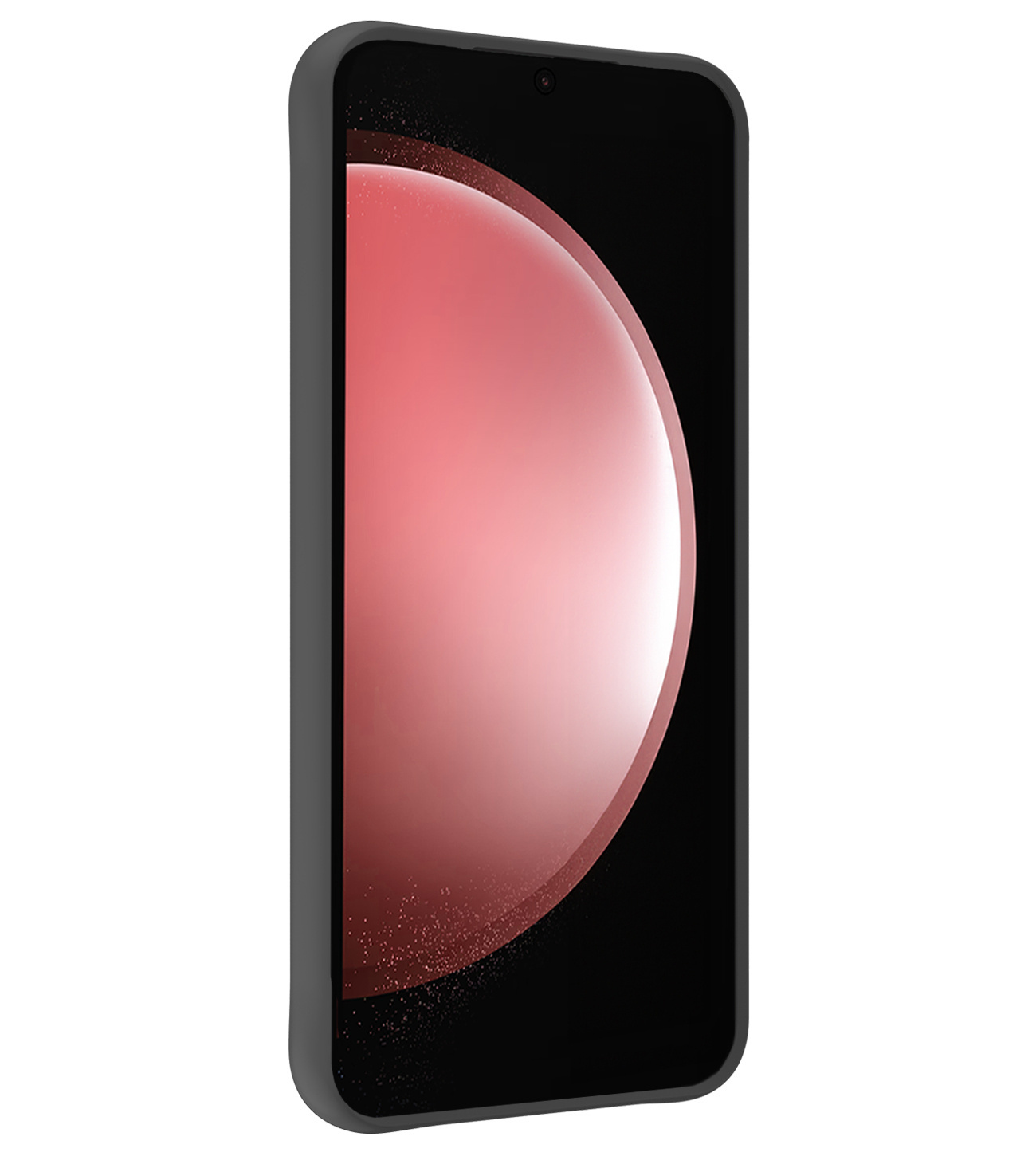 NoXx Hoes Geschikt voor Samsung S23 FE Hoesje Cover Siliconen Back Case Hoes Met 2x Screenprotector - Zwart