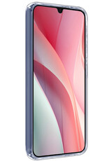 NoXx Hoes Geschikt voor Samsung A15 Hoesje Cover Siliconen Back Case Hoes - Transparant