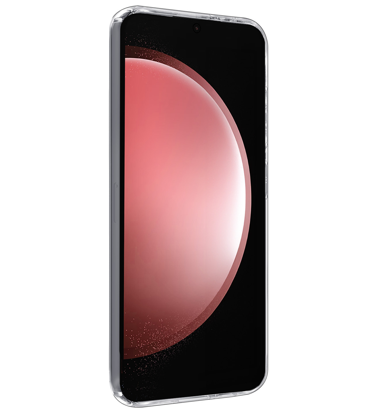 NoXx Hoes Geschikt voor Samsung S23 FE Hoesje Cover Siliconen Back Case Hoes Met 2x Screenprotector - Transparant