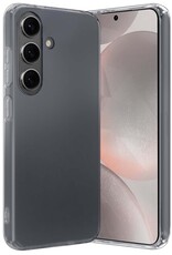 Nomfy Hoesje Geschikt voor Samsung S24 Hoesje Siliconen Cover Case - Hoes Geschikt voor Samsung Galaxy S24 Hoes Back Case - Transparant