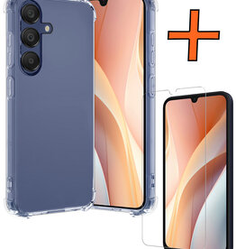 Nomfy Nomfy Samsung Galaxy A15 Hoesje Shockproof Met Screenprotector