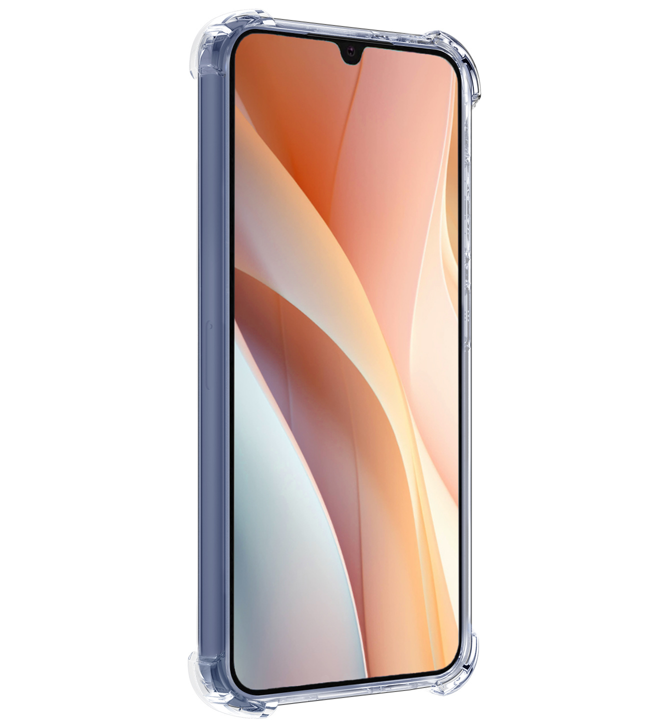Nomfy Hoesje Geschikt voor Samsung A15 Hoesje Shock Proof Cover Case Shockproof - Hoes Geschikt voor Samsung Galaxy A15 Hoes Siliconen Back Case - Transparant - 2 PACK