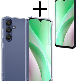 BASEY. BASEY. Samsung Galaxy A15 Hoesje Shockproof Met Screenprotector
