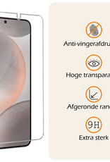 Nomfy Hoesje Geschikt voor Samsung S24 Plus Hoesje Shock Proof Cover Case Shockproof Met 2x Screenprotector - Hoes Geschikt voor Samsung Galaxy S24 Plus Hoes Siliconen Back Case - Transparant