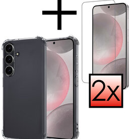 NoXx NoXx Samsung Galaxy S24 Plus Hoesje Shockproof Met 2x Screenprotector