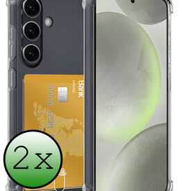 BASEY. BASEY. Samsung Galaxy S24 Plus Hoesje Pashouder - 2 PACK