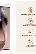 Nomfy Hoesje Geschikt voor Samsung S24 Ultra Hoesje Pasjeshouder Shockproof Pas Houder Met Screenprotector - Hoesje Geschikt voor Samsung Galaxy S24 Ultra Hoes Met Kaarthouder - Transparant