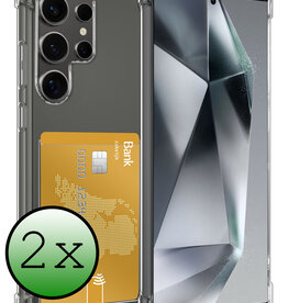 BASEY. BASEY. Samsung Galaxy S24 Ultra Hoesje Pashouder - 2 PACK