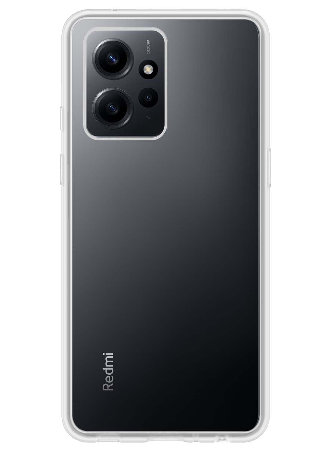 Nomfy Hoesje Geschikt voor Xiaomi Redmi Note 12 4G Hoesje Shock Proof Cover Case Shockproof - Hoes Geschikt voor Xiaomi Redmi Note 12 4G Hoes Siliconen Back Case - Transparant