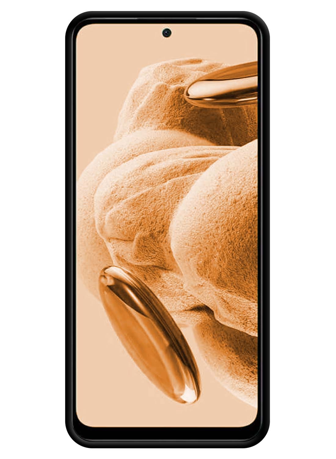 Nomfy Hoesje Geschikt voor Xiaomi Redmi Note 12 4G Hoesje Siliconen Cover Case Met Screenprotector - Hoes Geschikt voor Xiaomi Redmi Note 12 4G Hoes Back Case - Zwart