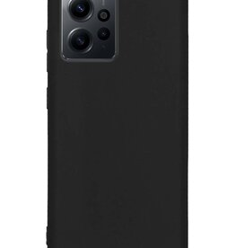 Nomfy Nomfy Xiaomi Redmi Note 12 4G Hoesje Siliconen - Zwart