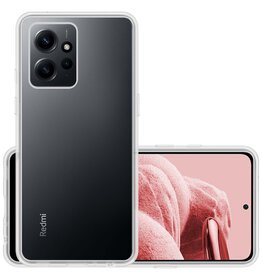 NoXx NoXx Xiaomi Redmi Note 12 4G Hoesje Siliconen - Transparant