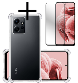 NoXx NoXx Xiaomi Redmi Note 12 4G Hoesje Shockproof Met Screenprotector