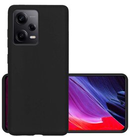 NoXx NoXx Xiaomi Redmi Note 12 Pro Hoesje Siliconen - Zwart