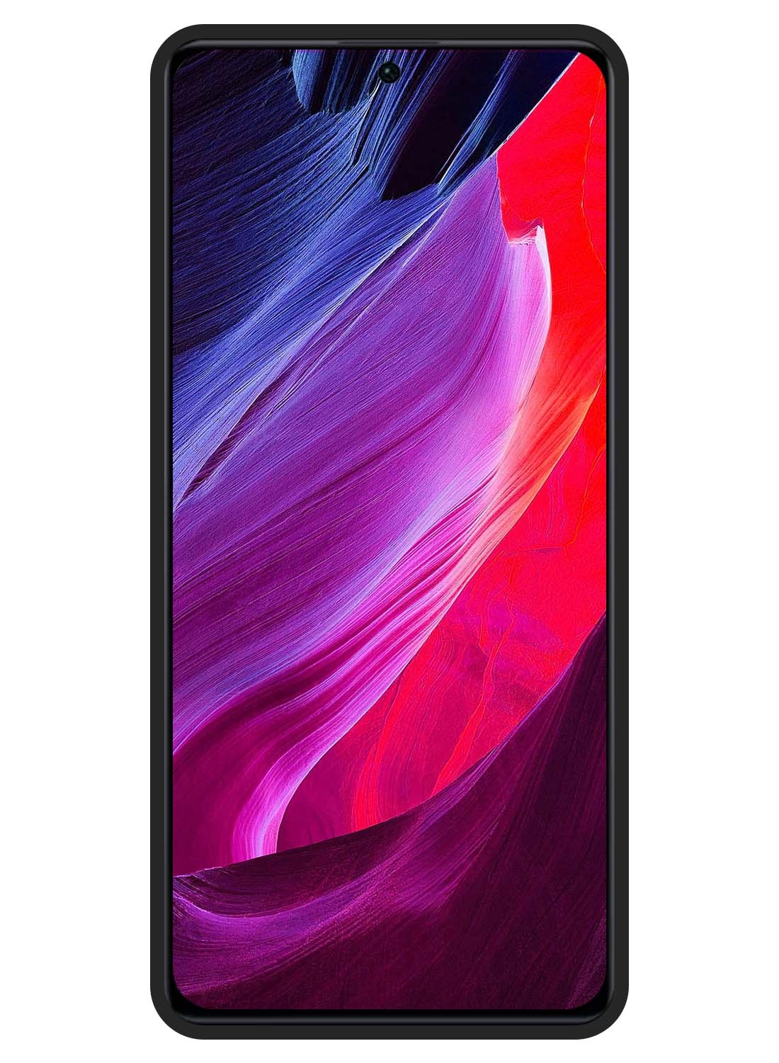 NoXx Hoes Geschikt voor Xiaomi Redmi Note 12 Pro Hoesje Cover Siliconen Back Case Hoes Met Screenprotector - Zwart