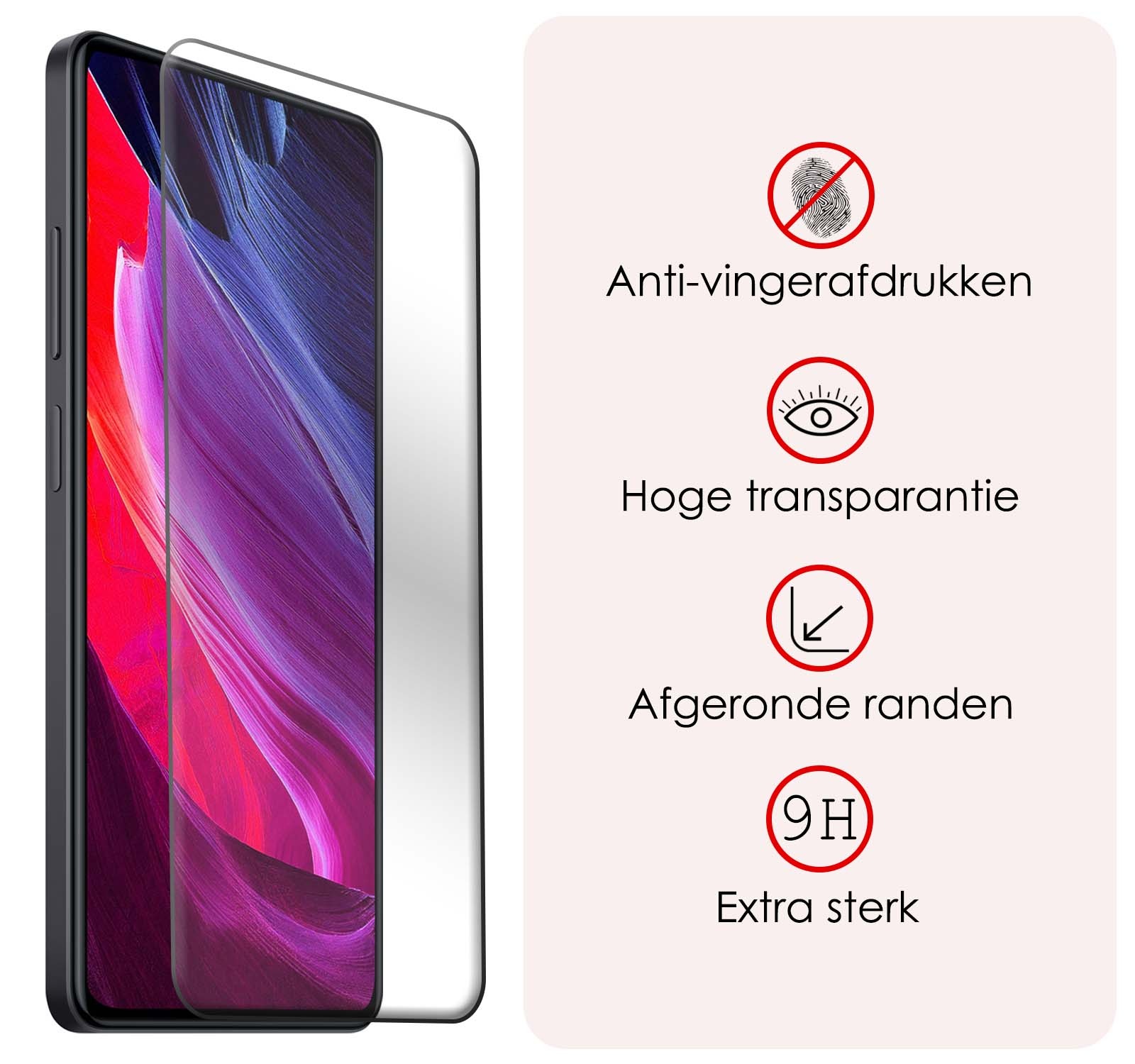 NoXx Hoes Geschikt voor Xiaomi Redmi Note 12 Pro Hoesje Cover Siliconen Back Case Hoes Met Screenprotector - Zwart