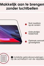 NoXx Hoes Geschikt voor Xiaomi Redmi Note 12 Pro Hoesje Cover Siliconen Back Case Hoes Met Screenprotector - Zwart