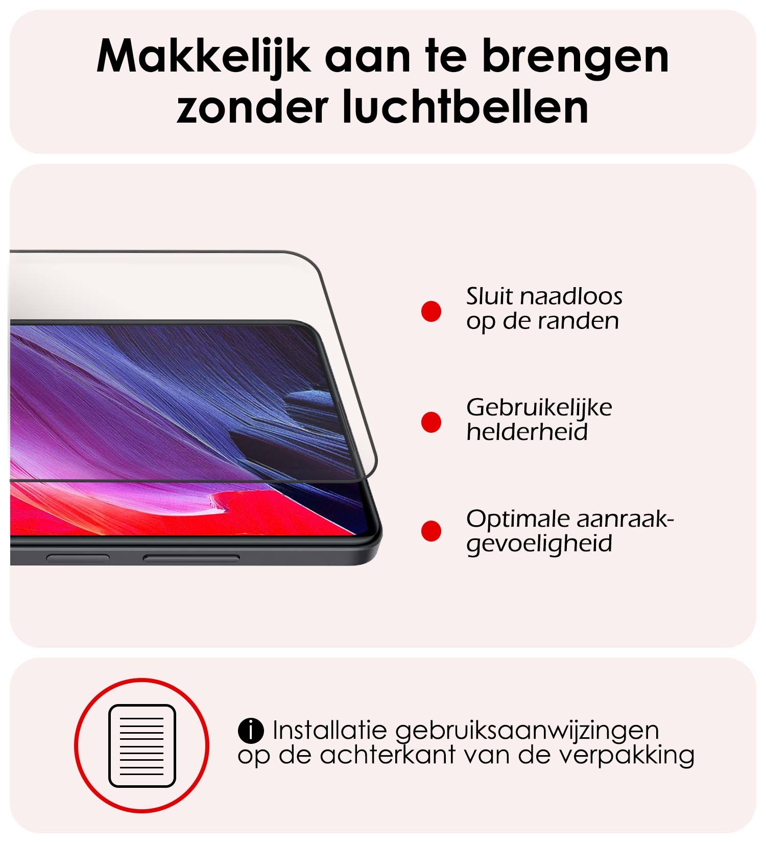 NoXx Hoes Geschikt voor Xiaomi Redmi Note 12 Pro Hoesje Cover Siliconen Back Case Hoes Met Screenprotector - Zwart