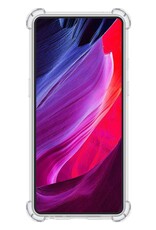 NoXx Hoes Geschikt voor Xiaomi Redmi Note 12 Pro Hoesje Siliconen Cover Shock Proof Back Case Shockproof Hoes Met 2x Screenprotector - Transparant