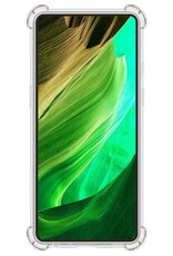 BASEY. Hoes Geschikt voor Xiaomi Redmi Note 12 Pro Hoesje Shock Proof Case Hoes Siliconen Met Screenprotector - Hoesje Geschikt voor Xiaomi Redmi Note 12 Pro Hoes Cover Shockproof - Transparant