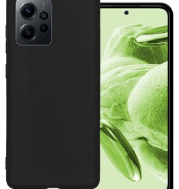 BASEY. BASEY. Xiaomi Redmi Note 12 4G Hoesje Siliconen - Zwart