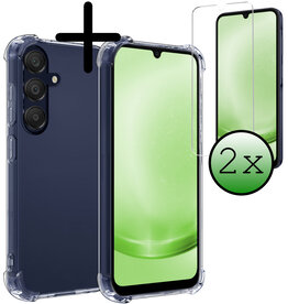 BASEY. BASEY. Samsung Galaxy A25 Hoesje Shockproof Met 2x Screenprotector