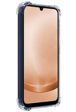 Nomfy Hoesje Geschikt voor Samsung A25 Hoesje Shock Proof Cover Case Shockproof - Hoes Geschikt voor Samsung Galaxy A25 Hoes Siliconen Back Case - Transparant