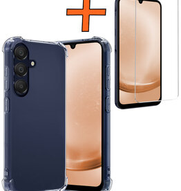 Nomfy Nomfy Samsung Galaxy A25 Hoesje Shockproof Met Screenprotector