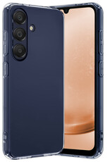 Nomfy Hoesje Geschikt voor Samsung A25 Hoesje Siliconen Cover Case - Hoes Geschikt voor Samsung Galaxy A25 Hoes Back Case - Transparant