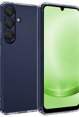 BASEY. Hoes Geschikt voor Samsung A25 Hoesje Siliconen Back Cover Case - Hoesje Geschikt voor Samsung Galaxy A25 Hoes Cover Hoesje - Transparant