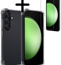 BASEY. BASEY. Samsung Galaxy S23 FE Hoesje Shockproof Met Screenprotector