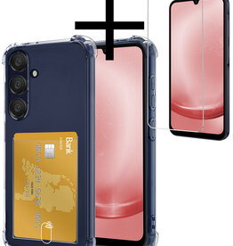 NoXx NoXx Samsung Galaxy A25 Hoesje Pashouder Met Screenprotector
