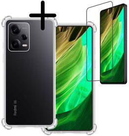 BASEY. BASEY. Xiaomi Redmi Note 12 Pro+ Hoesje Shockproof Met Screenprotector