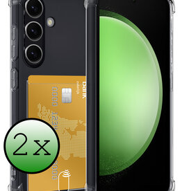BASEY. BASEY. Samsung Galaxy S23 FE Hoesje Pashouder - 2 PACK