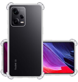 NoXx NoXx Xiaomi Redmi Note 12 Pro+ Hoesje Shockproof - Transparant