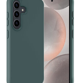 Nomfy Nomfy Samsung Galaxy S24 Plus Hoesje Siliconen - Donkergroen
