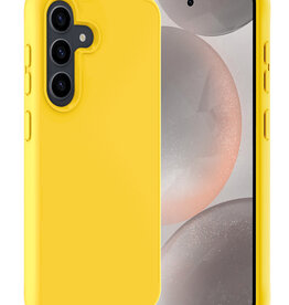 Nomfy Nomfy Samsung Galaxy S24 Hoesje Siliconen - Geel
