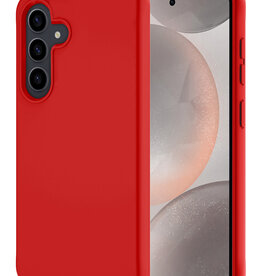 NoXx NoXx Samsung Galaxy S24 Plus Hoesje Siliconen - Rood