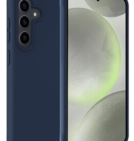 BASEY. BASEY. Samsung Galaxy S24 Plus Hoesje Siliconen - Donkerblauw