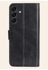 Nomfy Hoesje Geschikt voor Samsung S24 Hoes Bookcase Flipcase Book Cover - Hoes Geschikt voor Samsung Galaxy S24 Hoesje Book Case - Zwart