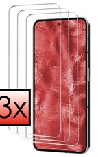 NoXx Screenprotector Geschikt voor Nothing Phone (2a) Screenprotector Tempered Glass Gehard Glas Beschermglas - 3x