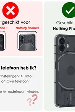 NoXx Screenprotector Geschikt voor Nothing Phone (2a) Screenprotector Tempered Glass Gehard Glas Beschermglas - 3x
