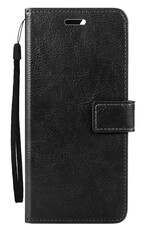 Nomfy Hoesje Geschikt voor Samsung A55 Hoes Bookcase Flipcase Book Cover - Hoes Geschikt voor Samsung Galaxy A55 Hoesje Book Case - Zwart