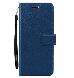 Nomfy Nomfy Samsung Galaxy A55 Hoesje Bookcase - Donkerblauw